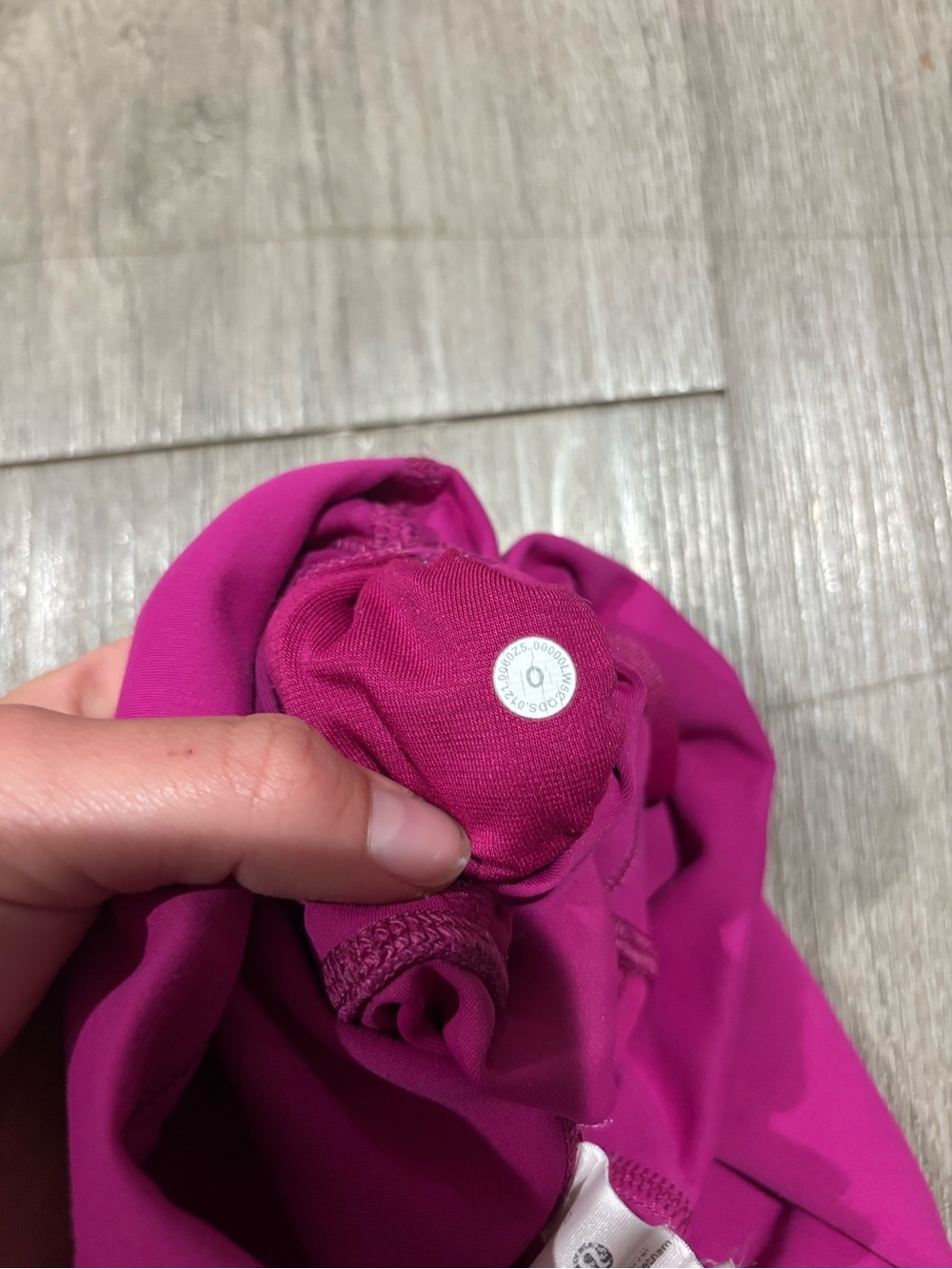 Lululemon Wunder Train Ripened Raspberry Size 0 28” Inseam - Picture 5 of 5